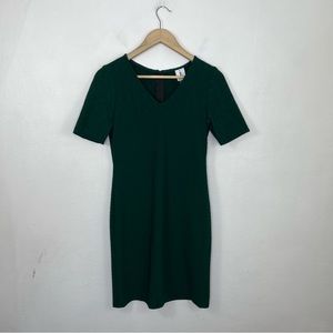 Julia Jordan Green Short Sleeve Dress